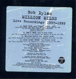 Million Miles - Live Recordings 1997-1999
